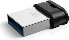 128GB USB 3.0 Flash Drive, Mini Thumb Drive Waterproof Memory Stick with Lanyard