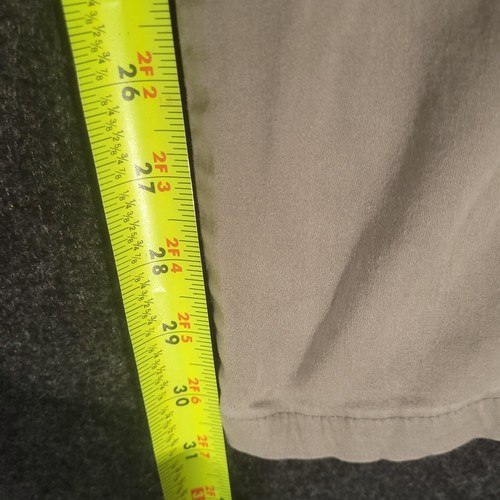 Peter Millar Signature Sateen Five Pocket Pants Mens 32 Beige Chino Stretch Golf - Picture 8 of 18