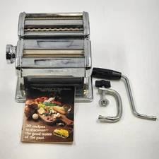 Marcato Atlas Model 150 Tipo Lusso Pasta Maker Italy Deluxe NOS Vintage 1970's