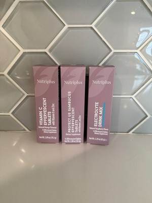 Farmasi Combo Effervescent Tabs | Vitamin C+D+Zinc, Elderberry, Electrolyte Mix