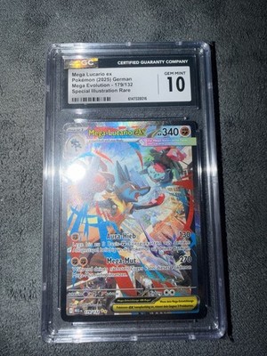 Mega Lucario ex 160/132 Me01: Mega Evolution Holo