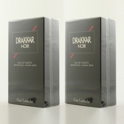 2x Guy Laroche Drakkar Noir EDT 200ml