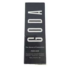 GODA For Him Pheromone Infused Perfume 15mL 0.5oz Floral Amber New Sealed
