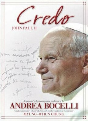 Credo John Paul II (2006) Andrea Bocelli DVD Region 2 - English