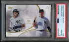 Aaron Judge / Derek Jeter HOF 2023 Topps Dynamic Duals PSA 10 Gem Mint Yankees
