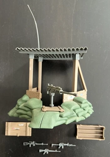 1986 Vintage GI JOE ARAH BATTLE STATION OUTPOST DEFENDER Playset Complete