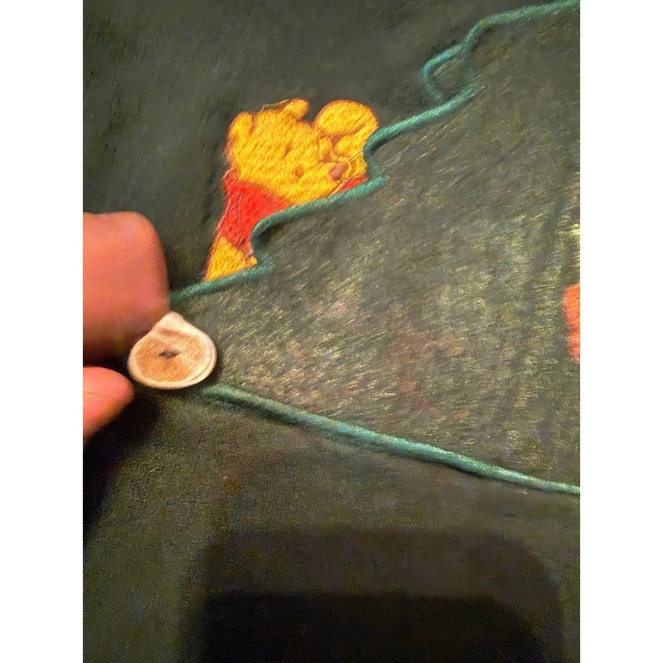 Suéter Pooh Tigger Vintage Disney 24 Meses Árbol de Vacaciones Pullover Unisex Foto 4 de 4