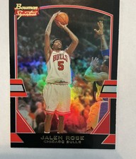2003-04 Bowman Signature - Jalen Rose #52 Rainbow /125