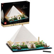 LEGO Architecture: Great Pyramid Giza 21058 Complete Set Building Toy Home Decor