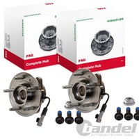 2X FAG RADLAGER-SATZ Vorne Passend FÜR Chevrolet Captiva Opel Antara