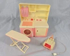 IMCO Battery Operated Vintage 1988 LAUNDRY & CLEANING CENTER Barbie For Parts