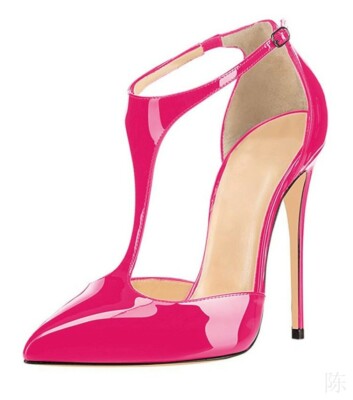 Women's pointed toe Roman gladiator sandal high-heeled women's dress shoes pumps