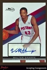 2008-09 Topps Signature Autographs #TSAWS Walter Sharpe 302/350 AUTO ROOKIE