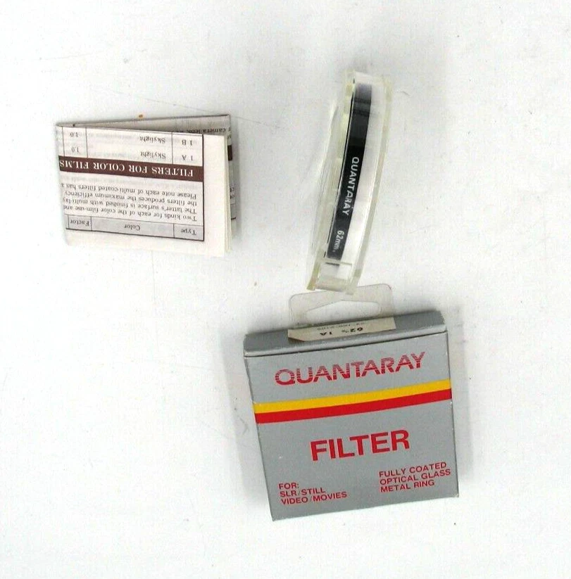 Quantaray 62mm Skylight 1A Glass Filter Japan - Image 2 of 2