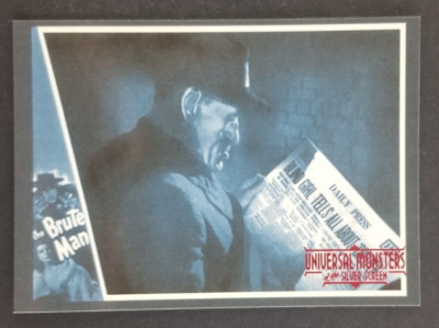 Brute Man 1996 Monsters of The Silver Screen Card #67 (NM)