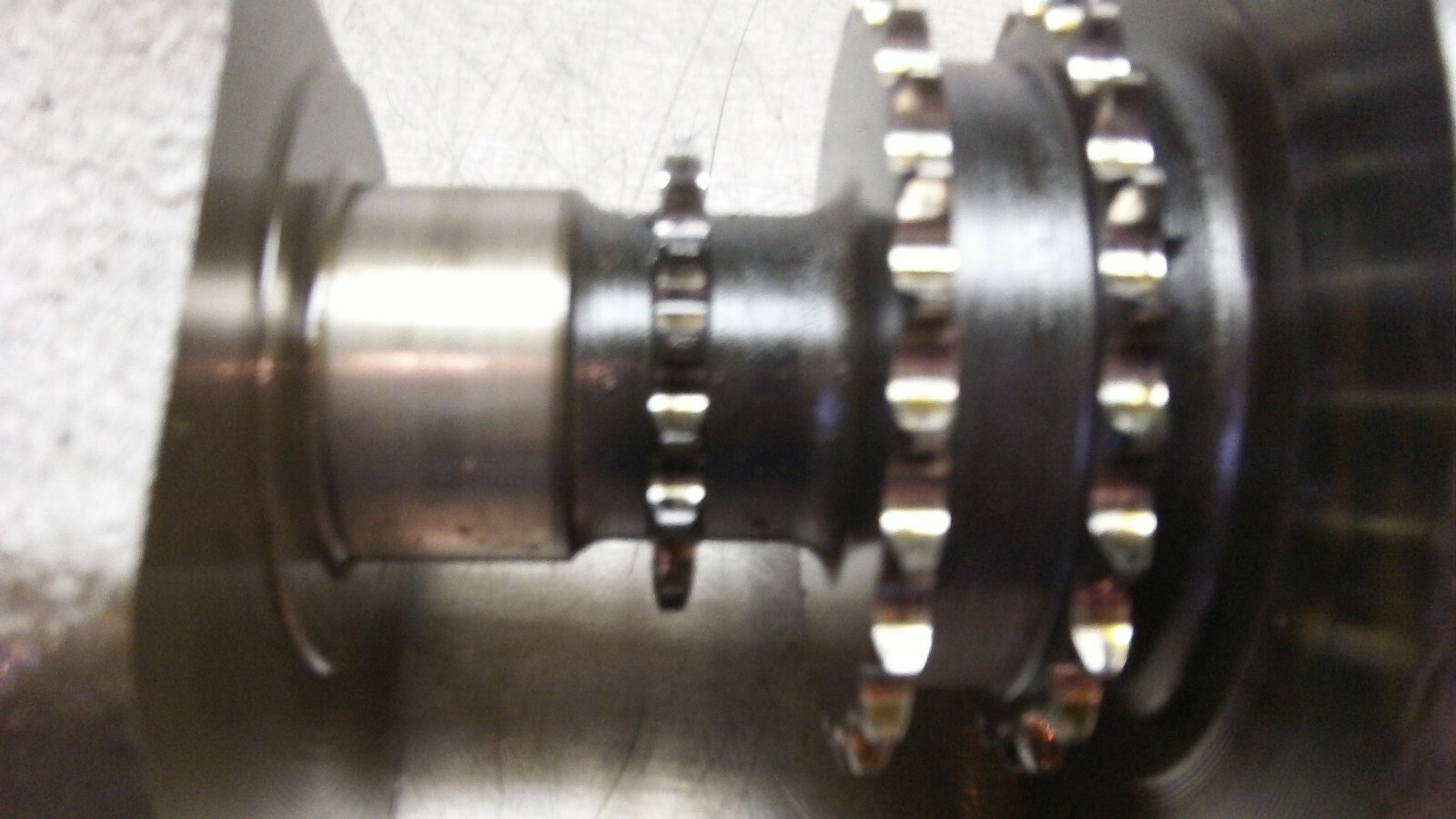 74 Honda CB 750 4 Crankshaft w Rods Good Bearings 1974 SOHC CB750 T12