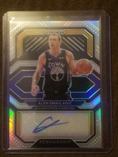 Alen Smailagic 2020-21 Prizm Silver Penmanship Auto Golden State Warriors
