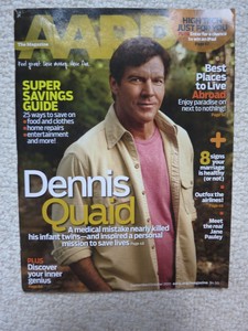 AARP Magazine September / October 2010 Dennis Quaid Best Places To Live