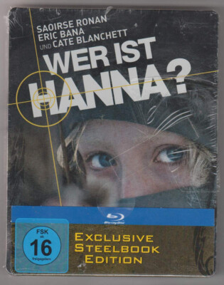 ''WER IST HANNA?'' - Action - Saoirse Ronan - BLU RAY STEELBOOK - Erstauflage OOP