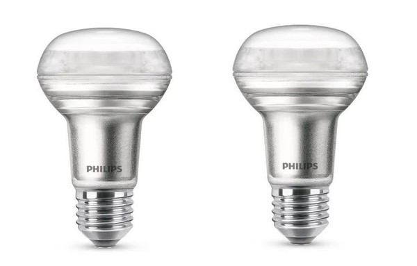 2X Philips Led Reflektor E27 Warmweiß 4,5W = 60W Dimmbar Eek:F (Spektrum A-G)-image