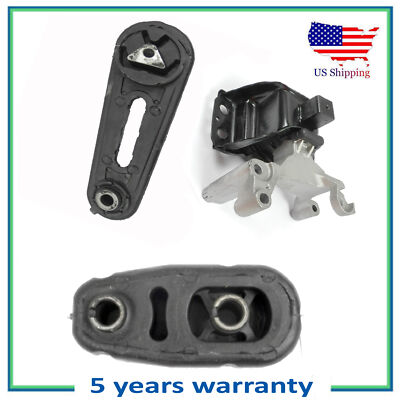 Engine Trans Motor Mount For 07-2011 Nissan Sentra 2.0 4318 4345 4348 MK066 M935