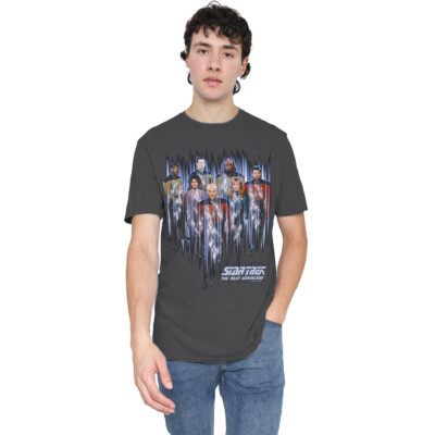 Star Trek Beam Us Up T-Shirt S-2XL, anthrazit