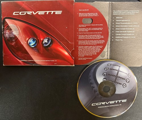 Chevrolet Corvette C6 2005 original CD de instrucciones (Z2) - Imagen 3 de 4
