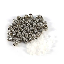 Panel Mount LED Holder, 5Mm Light Emitting Diode LED Bezel Holder Panel Display