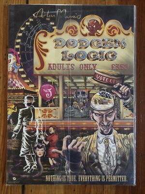 Alan Moore: Dodgem Logic #3 (2010) w/ Steve Aylett Johnny Viable, Sealed NEW NM+