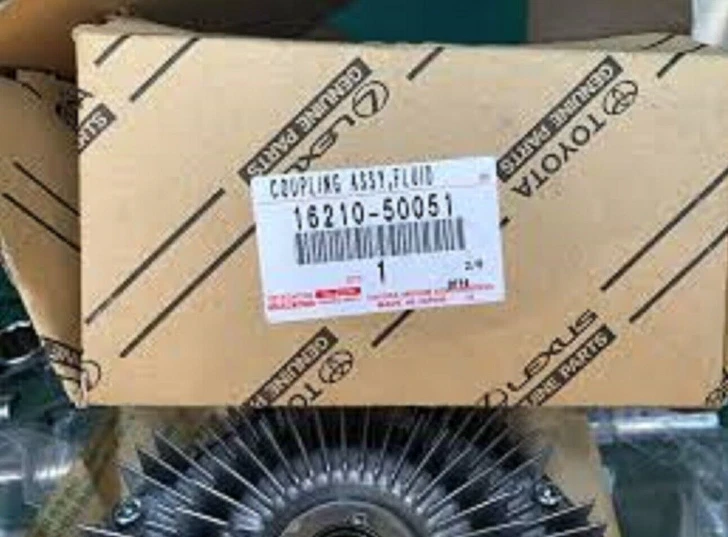 CONJUNTO DE ACOPLAMIENTO GENUINO TOYOTA, FLUIDO LX470 UZJ100 1998/01-2007/08 ☆ 16210-50051 ☆ Foto 2 de 3