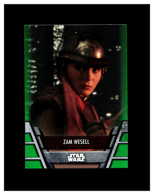 2020 Topps Star Wars Holocron Green #BH-3 Zam Wesell