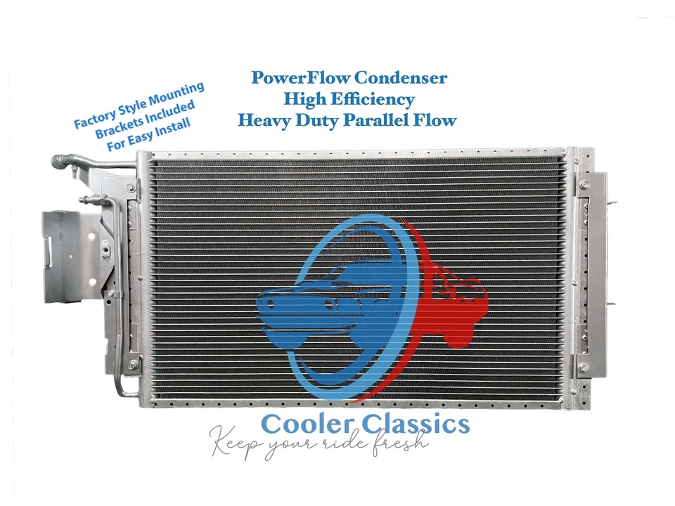 Oldsmobile Cutlass Powerflow F85 1973 condensador y evaporador AC1980PF 3025140 Foto 2 de 2