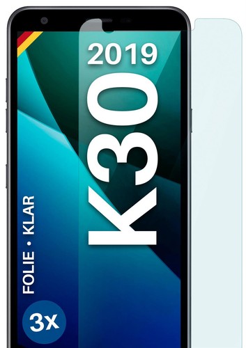 3x Schutzfolie für LG K30 (2019) Displayschutz Handyfolie HD flexibel kein Glas - Zdjęcie 8 z 8