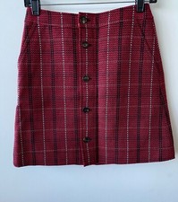 New Authentic McQ By Alexander McQueen Skirt Skirts Clothes Red IT38