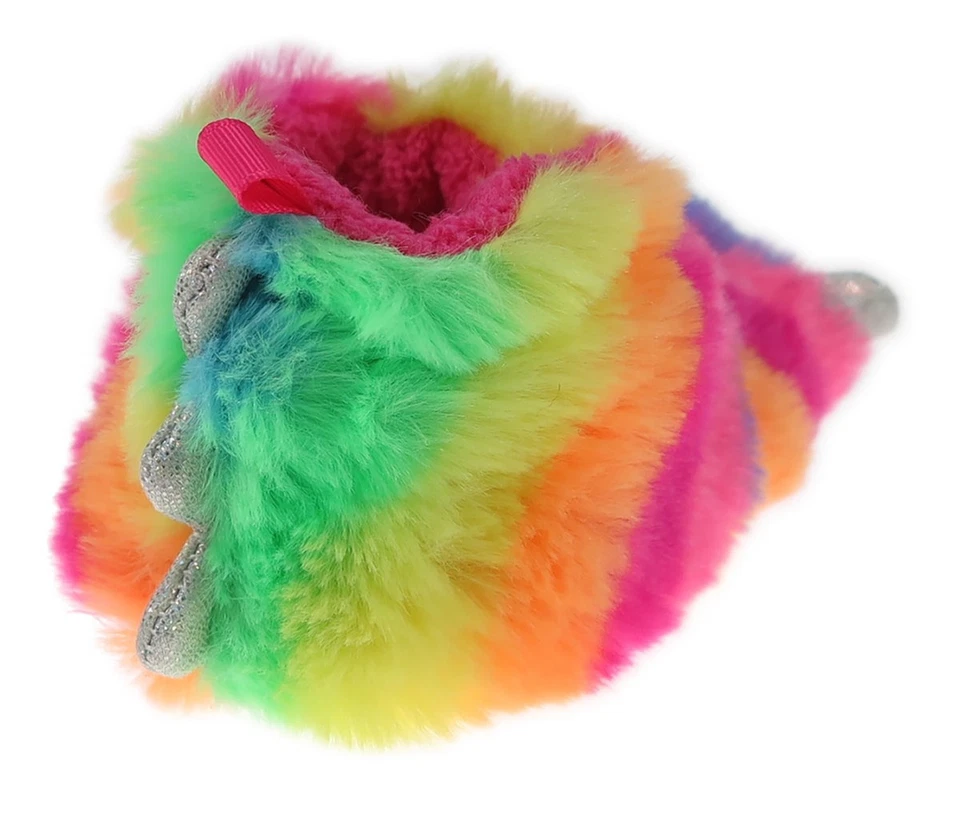 Zapatillas arco iris infantil con pie de garra para niña Wonder Nation | Talla Foto 3 de 4