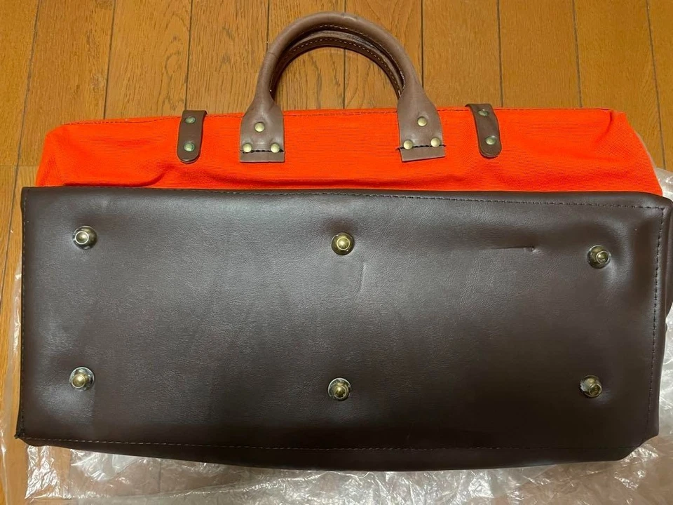 Snap-on x BAHCO Toolbox, LL Bean Tote Bag, Orange, Size: Approx. 500x300x200 - Image 3 of 4