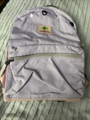 atgark Kids Backpacks, Unisex, Purple& Pink 15  Height Side Pockets New