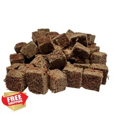 Super Cichlids Freeze Dried Blackworms, Color Boost, 15g, Tropical Fish Food