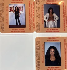 YOUNG CECE PENISTON CANDID ORIGINAL PHOTO 35MM SLIDE TRANSPARENCY #469