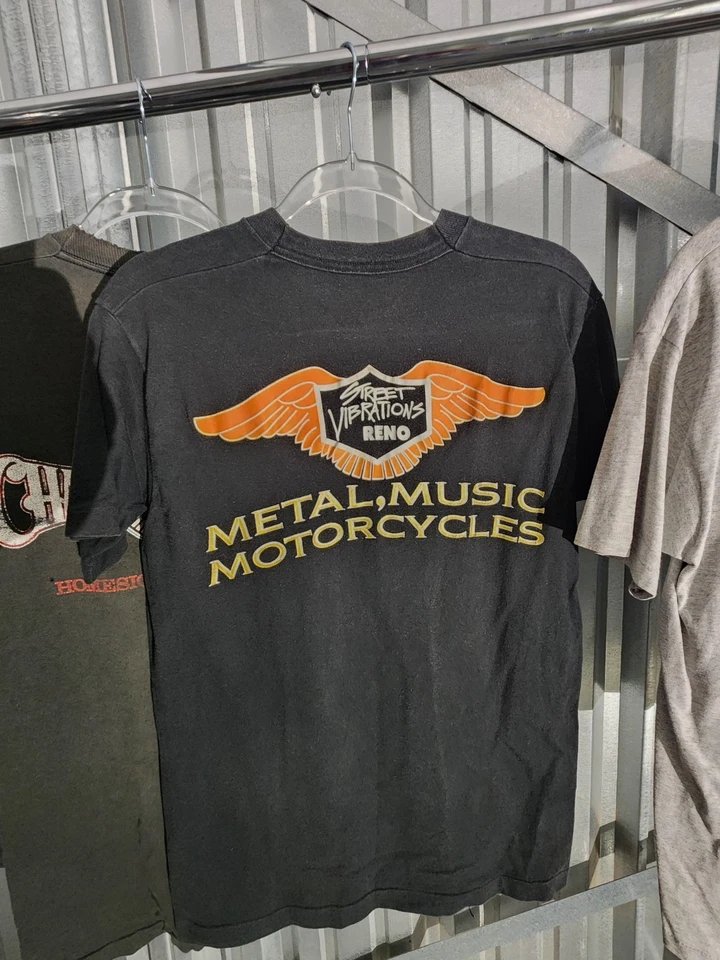 Винтажные байкерские рубашки M/L - Изображение 4 из 4