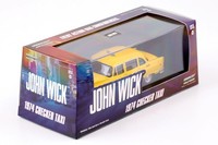 Checker Taxi New York City 1974 John Wick Gelbes Taxi Greenlight 86607 1:43 Usa