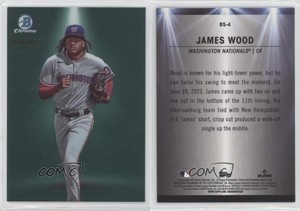 2024 Bowman Bowman Spotlights Aqua Refractor /125 James Wood #BS-4