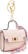 Mini Backpack Keychain for Women,Small Change Pouch Coin Purse Twist-lock with K