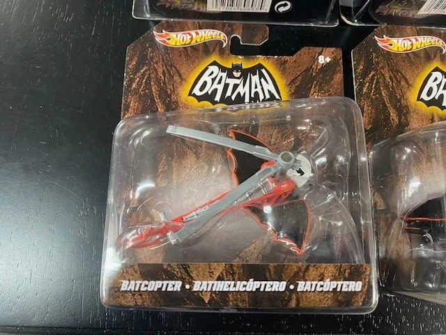 Batman Hot Wheels Diecast Collection...Batmobiles...BatCopter...Batcycle... Lot - Image 4 of 4