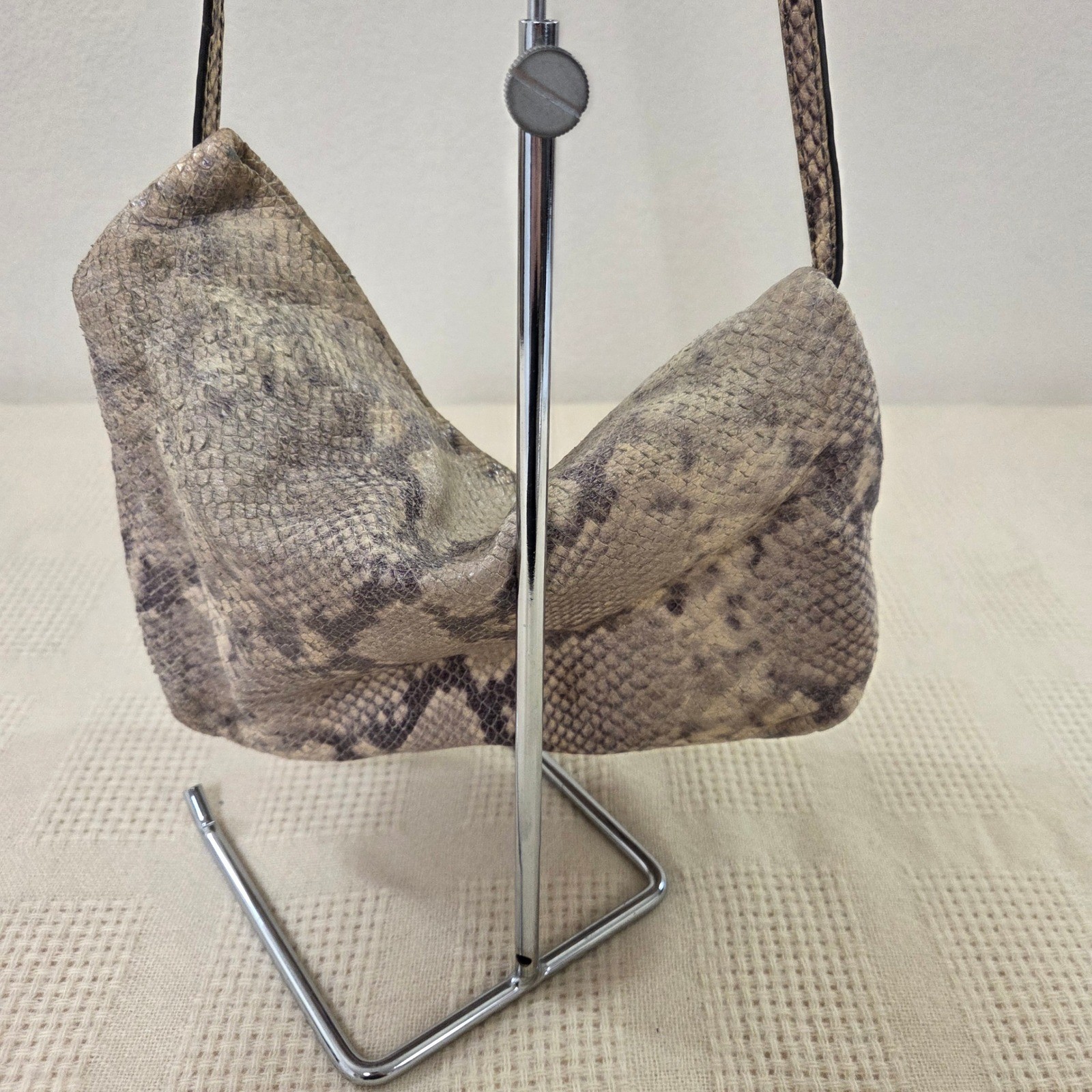 Michael Kors Python Embossed Leather Shoulder Bag… - image 5