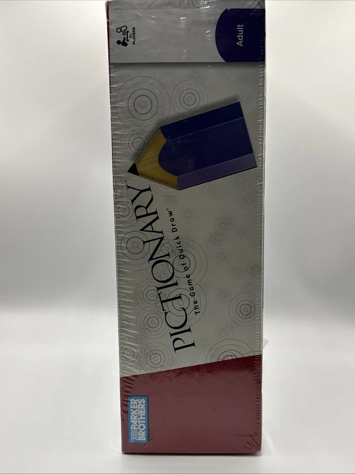 Brand New Pictionary: The Game of Quick Draw Parker Brothers, SEALED - Image 3 of 4
