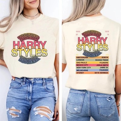 Harry Styles Together Tour 2026 T-Shirt, Harry Styles Konzert Termine Shirt