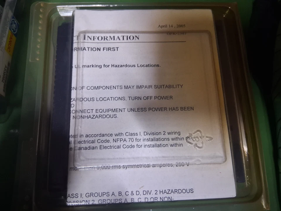 GE FANUC IC693MDL740H OUTPUT MODULE 12/24VDC 0.5A 16PT POS - Image 3 of 4