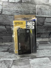 Epson 802 Yellow Ink Cartridge – Genuine OEM - 90% Life