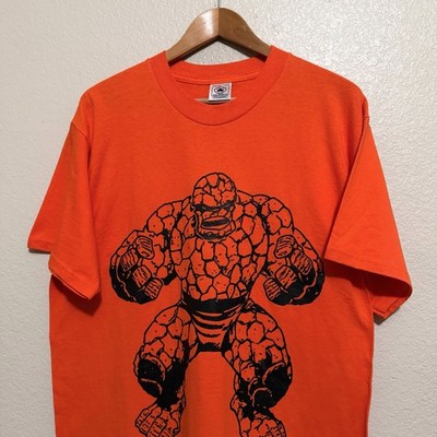 Vintage 2002 Marvel Comics The Thing Fantastic Four Graphic T-Shirt Size Large